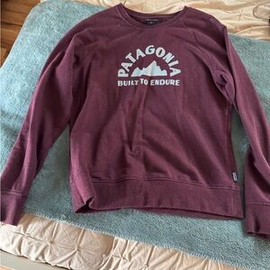 Patagonia Women’s Burgundy Cotton Crewneck